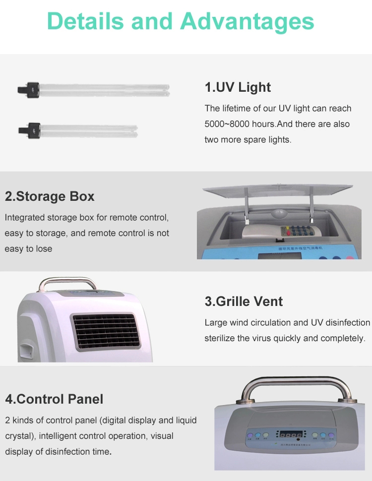 SY60P Mobile UV Air Sterilizer